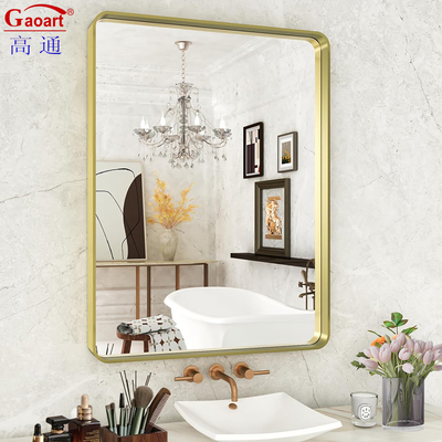 Декорация ванной комнаты Стенная стойка Stick Plain Modern Long Size Home Decor Квадратное зеркало