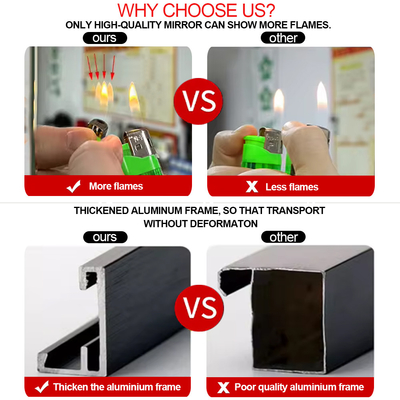 Декорация ванной комнаты Стенная стойка Stick Plain Modern Long Size Home Decor Квадратное зеркало