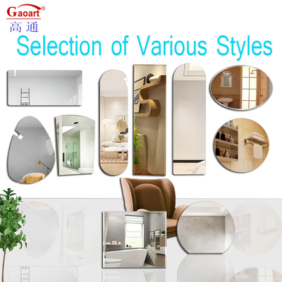 Наклейка с светодиодным стеклом Bevel Full Length Mirror Bath Furniture для освещения дома и отеля