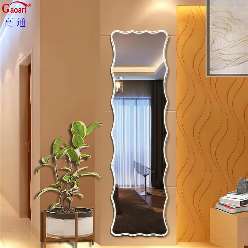 Наклейка с светодиодным стеклом Bevel Full Length Mirror Bath Furniture для освещения дома и отеля