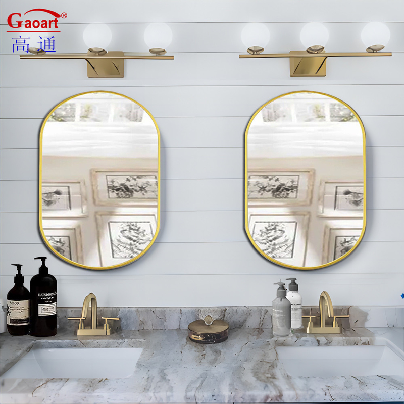 Стеклянное зеркало для роскошного домашнего декора Cheval Hotel Vanity Dekoration Art 50